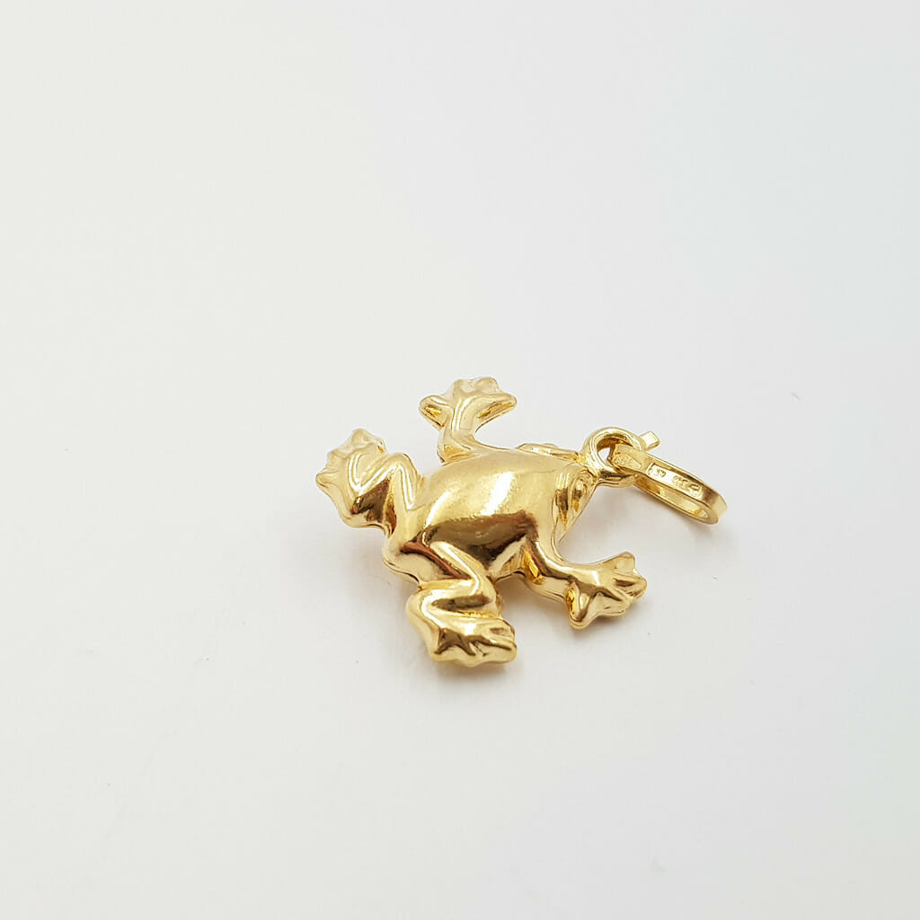 18ct Gold Frog Charm/Pendant #58219 18ct Gold Frog Charm/Pendant #58219 - Image 4