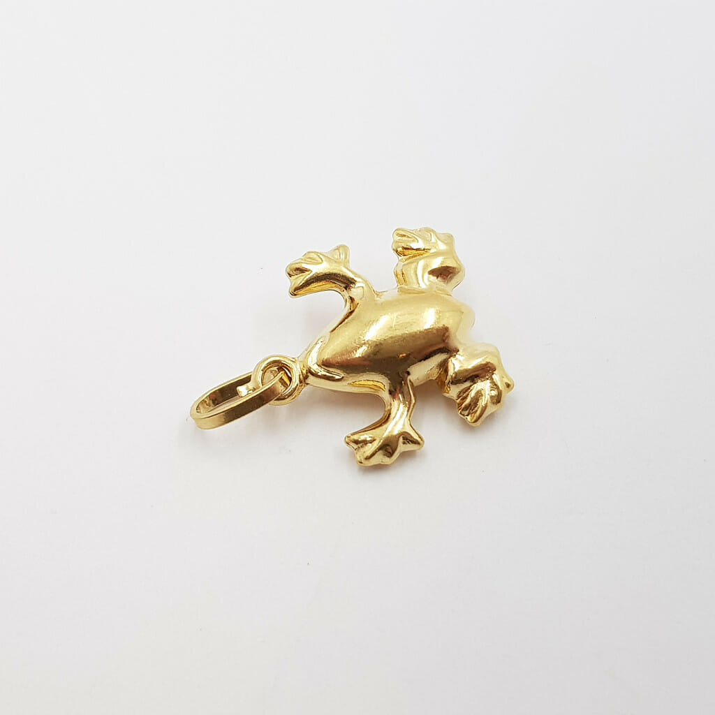 18ct Gold Frog Charm/Pendant #58219 18ct Gold Frog Charm/Pendant #58219 - Image 6