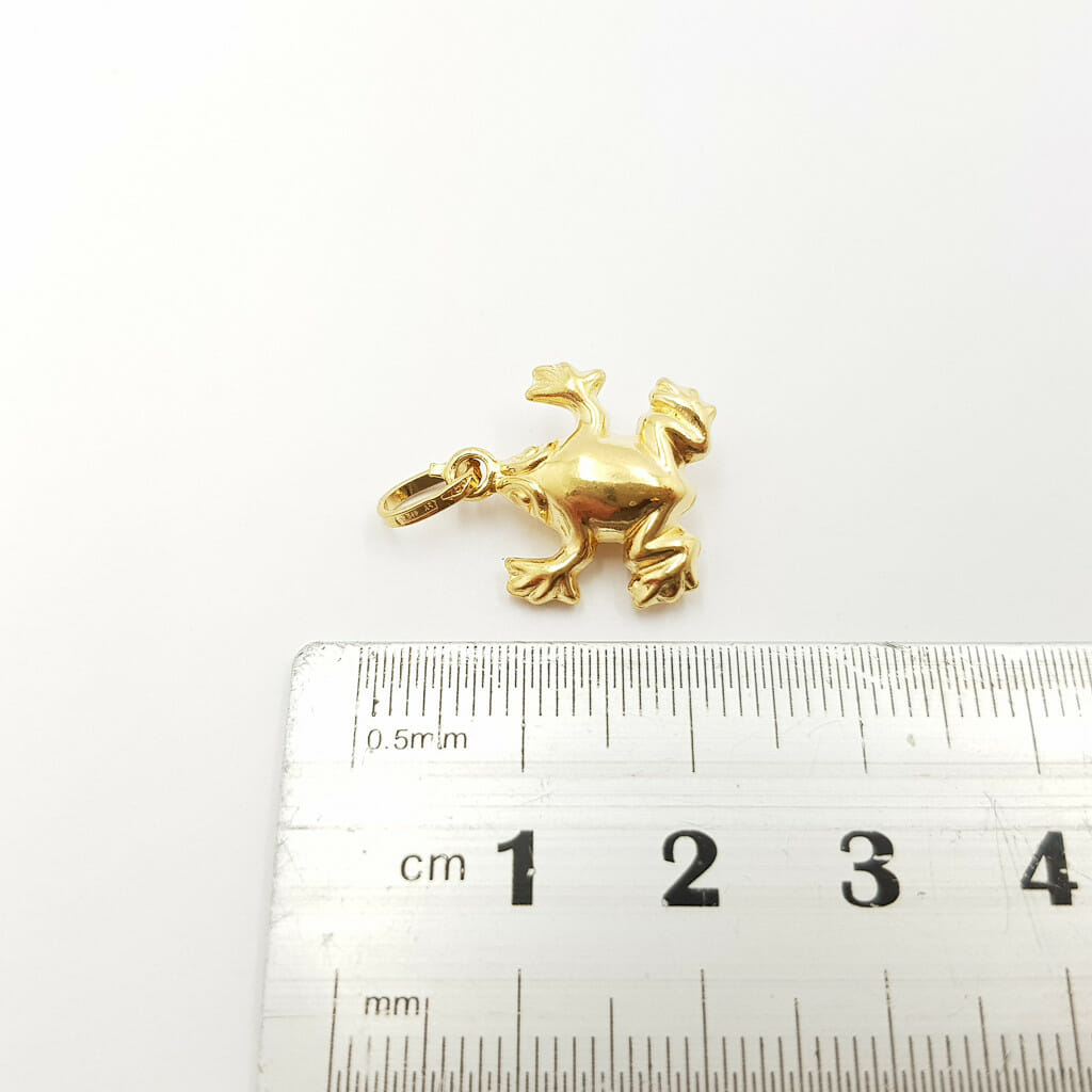 18ct Gold Frog Charm/Pendant #58219 18ct Gold Frog Charm/Pendant #58219 - Image 7
