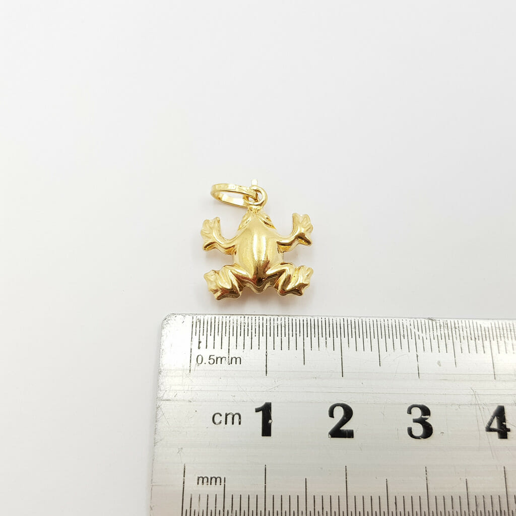 18ct Gold Frog Charm/Pendant #58219 18ct Gold Frog Charm/Pendant #58219 - Image 5