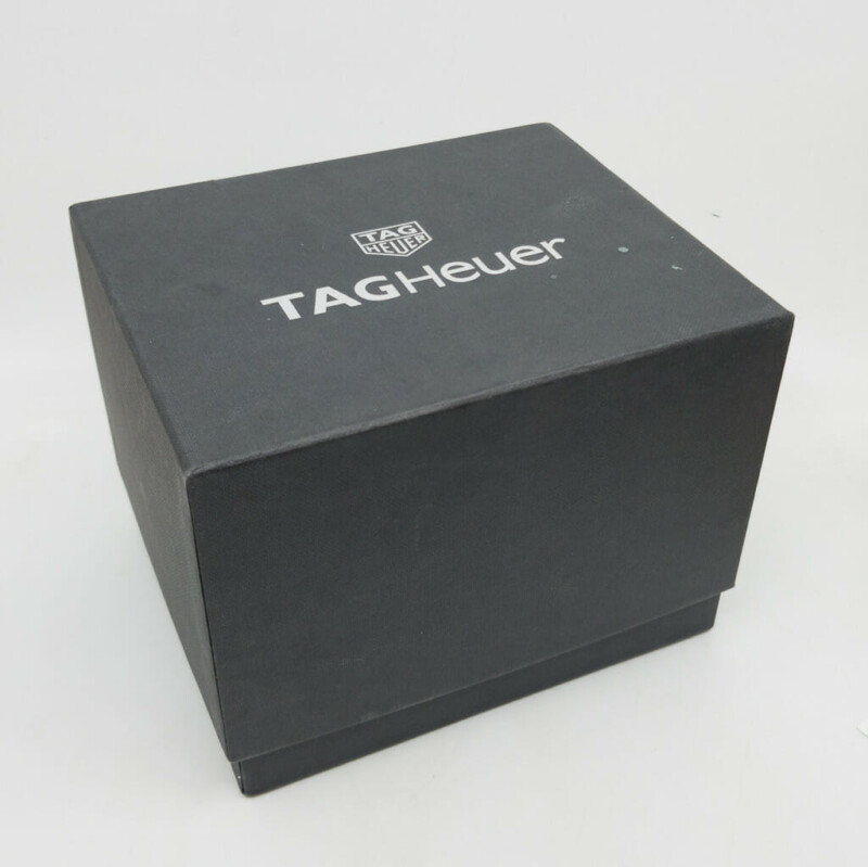 Tag Heuer Carrera CAS2150 18K Two Tone Gold & Stainless Steel Chronograph Watch + Box #54408