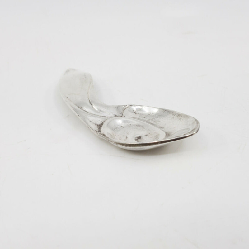 Rare Vintage Tiffany & Co. Sterling Silver Oyster Shell Design Spoon #56969