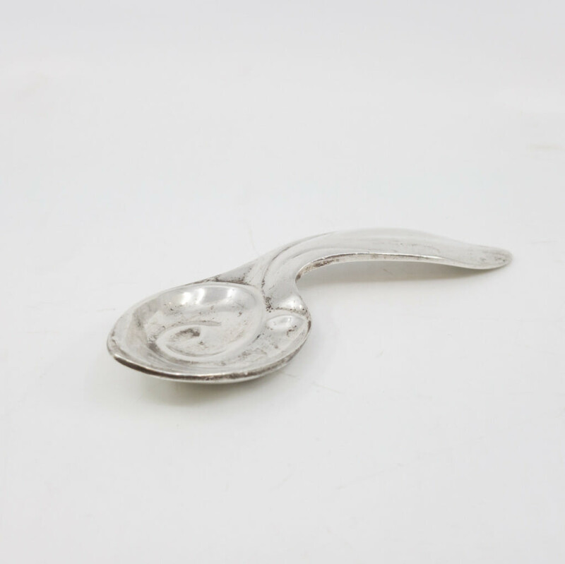 Rare Vintage Tiffany & Co. Sterling Silver Oyster Shell Design Spoon #56969