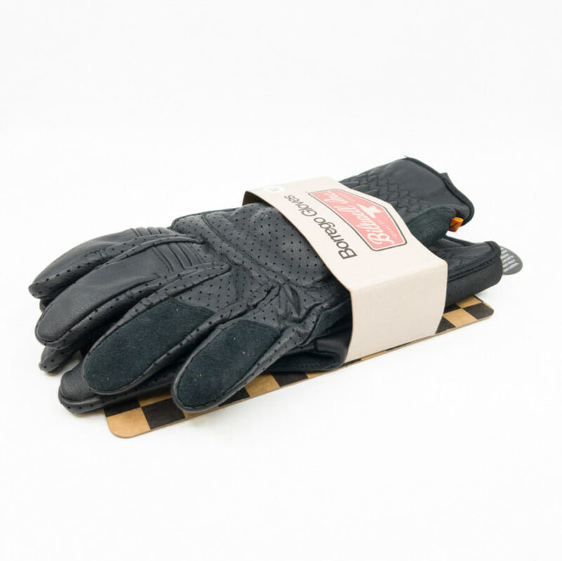 *NEW* Biltwell Borrego Gloves - Black - Medium #57259