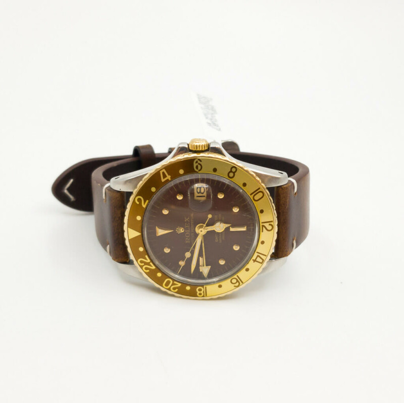 Rolex Vintage GMT-Master 1675 Root Beer Brown Dial Watch *Serviced* C/1971 #54355
