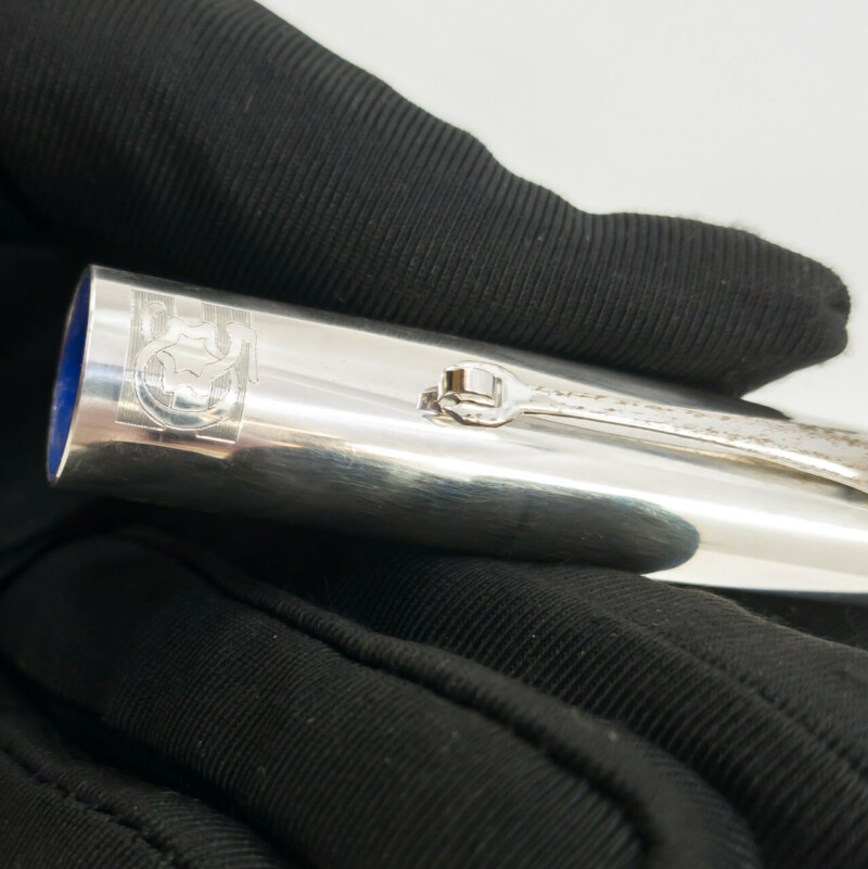 Omas Israel 50th Anniversary Fountain Pen Limited Edition Sterling Silver #58075