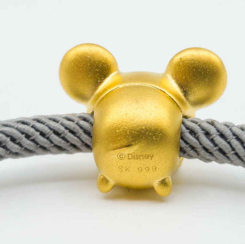 SK Charm Bracelet with 24ct 999 Disney Mouse Charm #57987