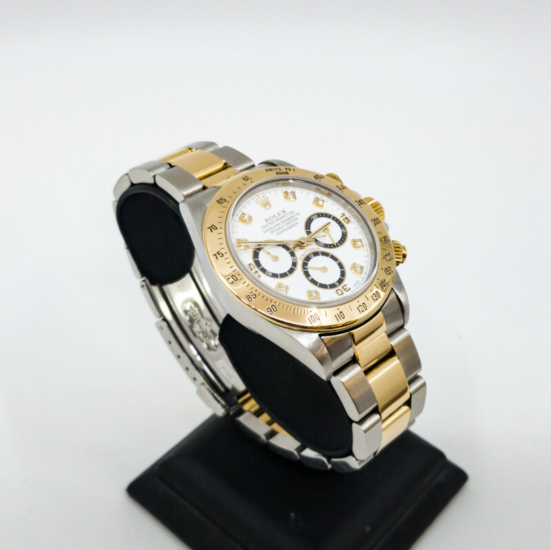 Rolex Daytona Zenith 2-Tone Stainless & 18ct Gold Watch 16523 C.1993 #58386