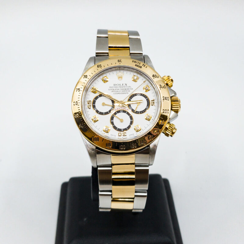 Rolex Daytona Zenith 2-Tone Stainless & 18ct Gold Watch 16523 C.1993 #58386