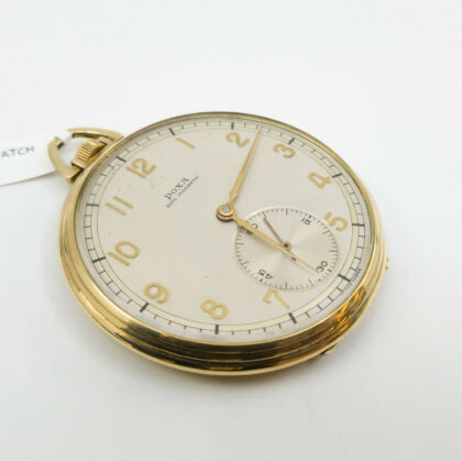 14ct Gold Doxa FOB Pocket Watch Medaille d'or Milan 1906 #56840