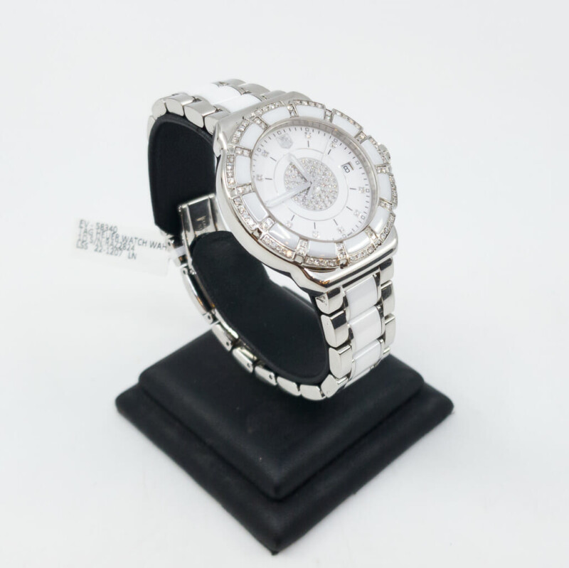 Tag Heuer Formula 1 Ladies Diamond Watch WAH121D Ceramic #58340