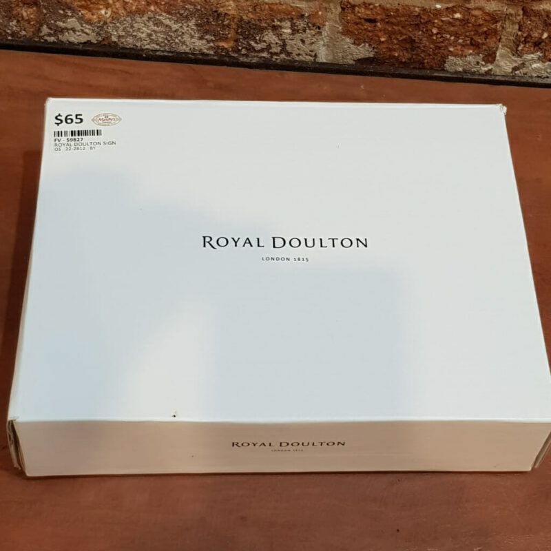 Royal Doulton Signture Blue Open Oval Bowl - in Box (Near-New Condition) #59827