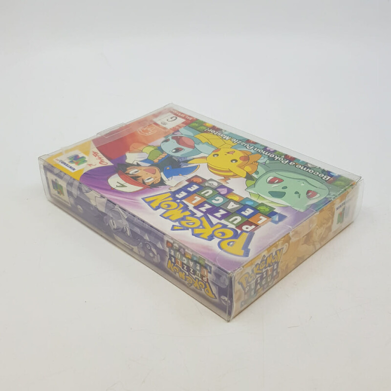 Pokemon Puzzle League (Nintendo 64 2000) Box Manual Complete CIB N64 #60160