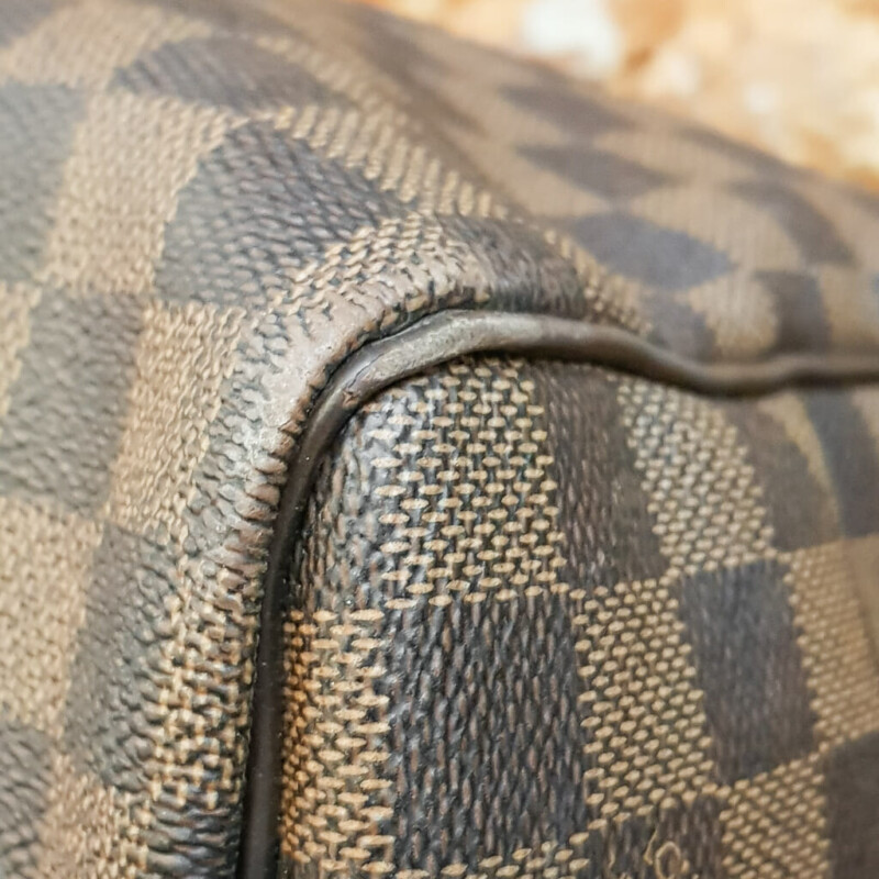 Louis Vuitton Keepall Bandoulire 55B Damier Ebene Canvas Bag RRP $3750 + COA #60202