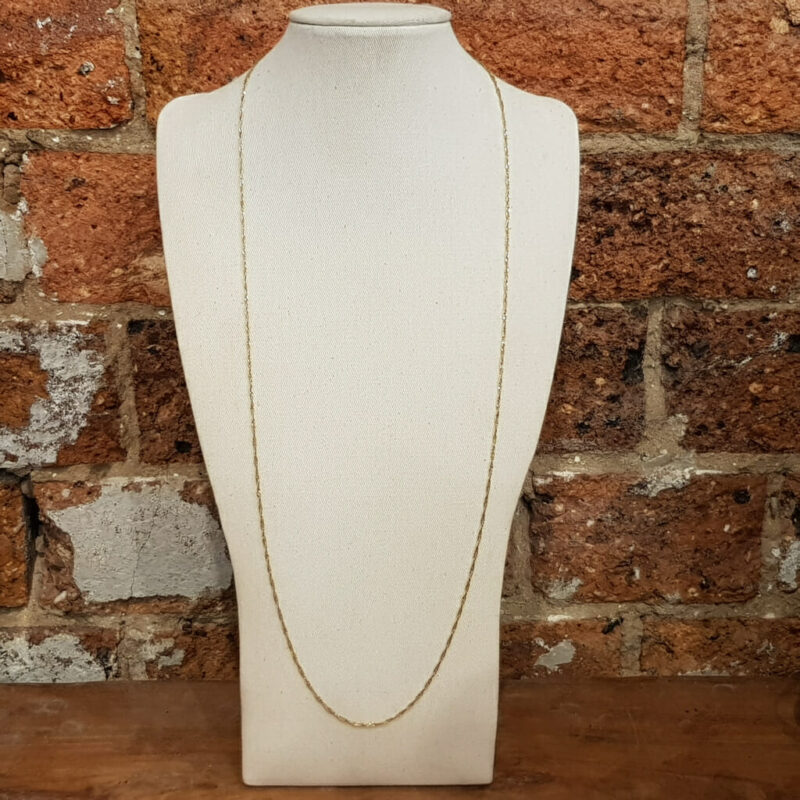 18ct Yellow Gold Necklace Chain 65cm #59308 - Image 7