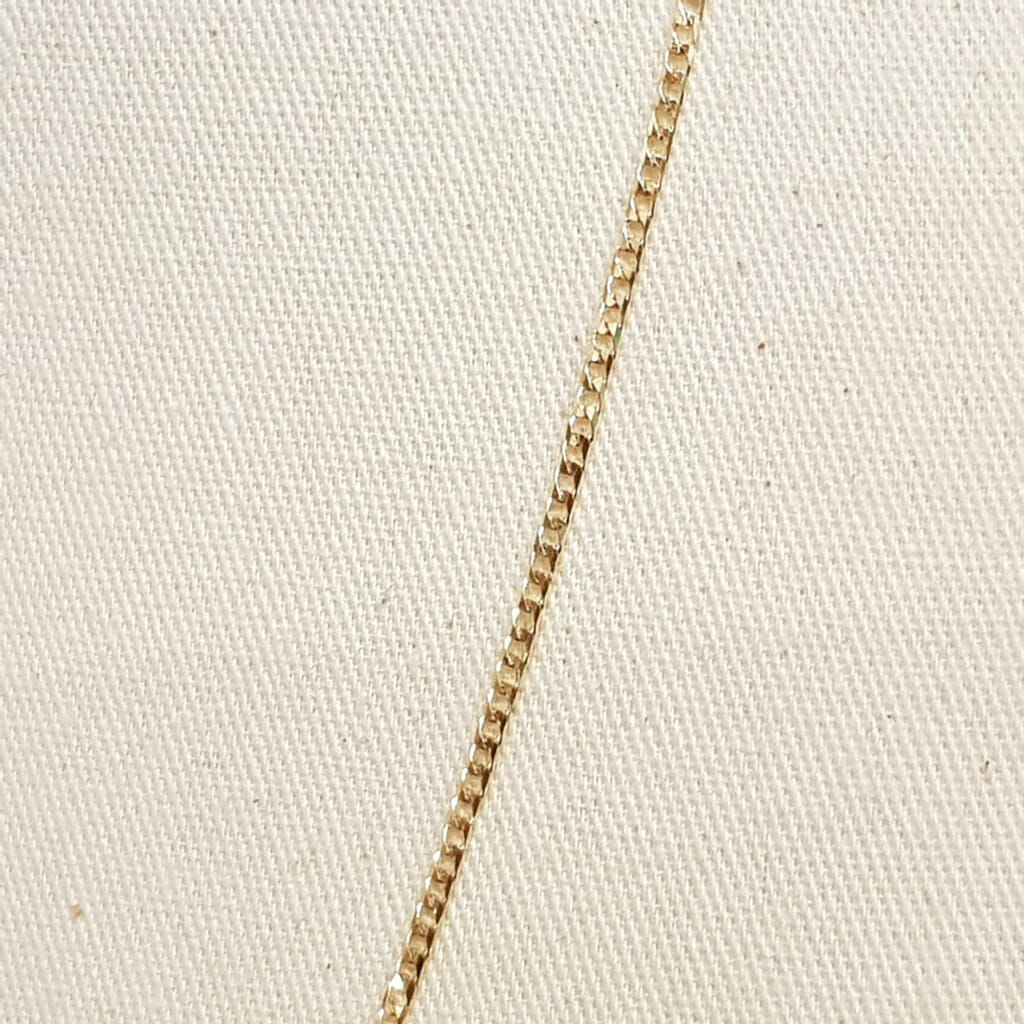 9ct Yellow Gold Curb Link Chain / Necklace 50cm Italy #60154 9ct Yellow Gold Curb Link Chain / Necklace 50cm Italy #60154 - Image 12