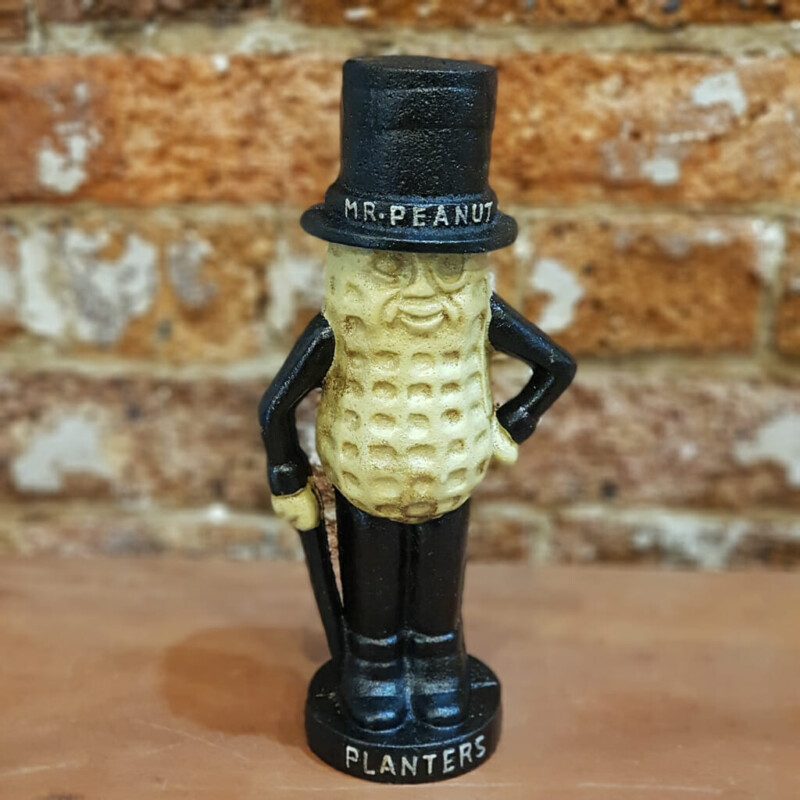 Mr Peanut Planters Mascot Large 27cm Coin Bank / Money Tin #60601