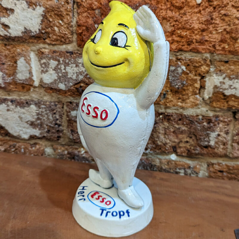 Esso Boy Bank / Money Tin Statue with Yellow Head #60594