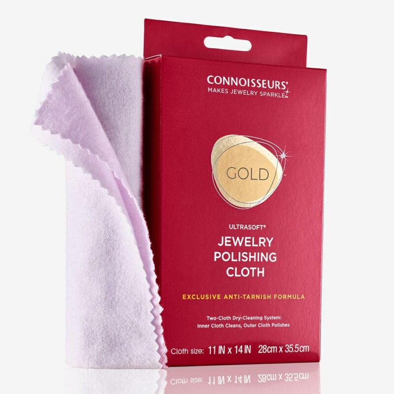 Connoisseurs Gold Polishing Cloth Ultrasoft Reusable 28cm x 35cm #60607