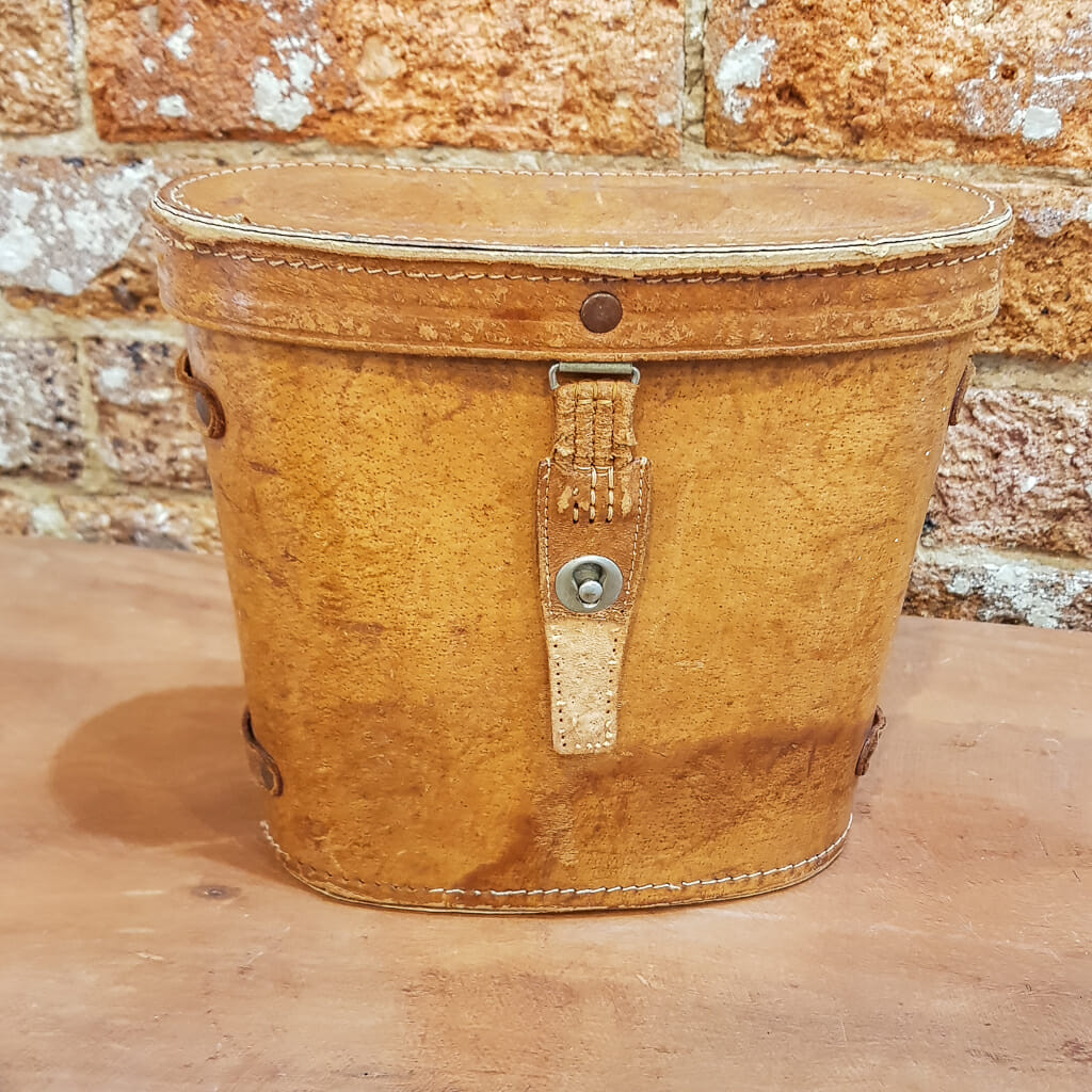 Vintage Impakt Binoculars 12 X 50 in Brown Leather Case #59703 Vintage Impakt Binoculars 12 X 50 in Brown Leather Case #59703 - Image 6