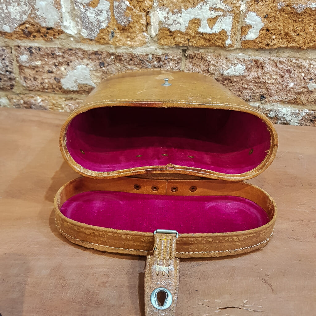 Vintage Impakt Binoculars 12 X 50 in Brown Leather Case #59703 Vintage Impakt Binoculars 12 X 50 in Brown Leather Case #59703 - Image 8