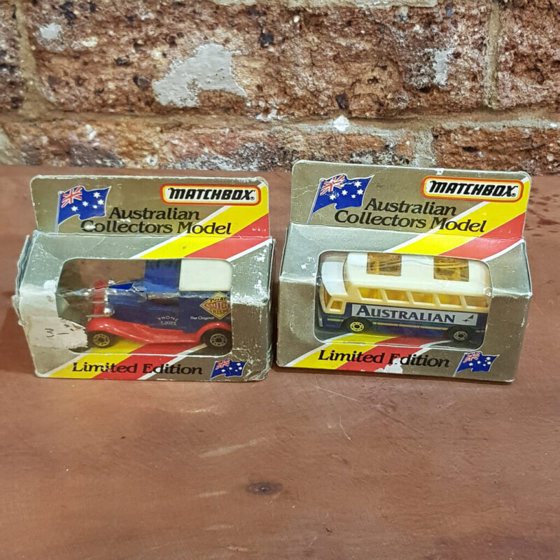 26x Vintage Matchbox Toy Cars Collection - Australian Limited Editions #60065