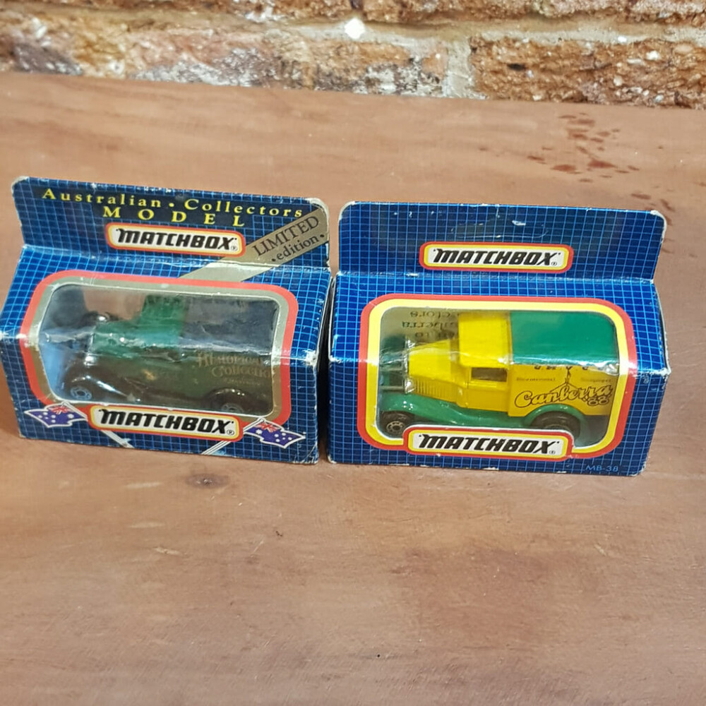 26x Vintage Matchbox Toy Cars Collection Australian Limited Editions