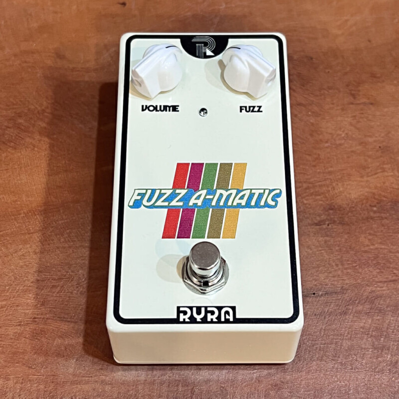 Ryra Fuzz A-Matic Guitar Fuzz Effects Pedal - White #60706