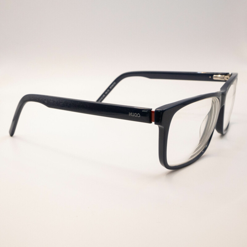 Hugo Boss Eyeglasses Blue Square Glasses (Prescription) #58817