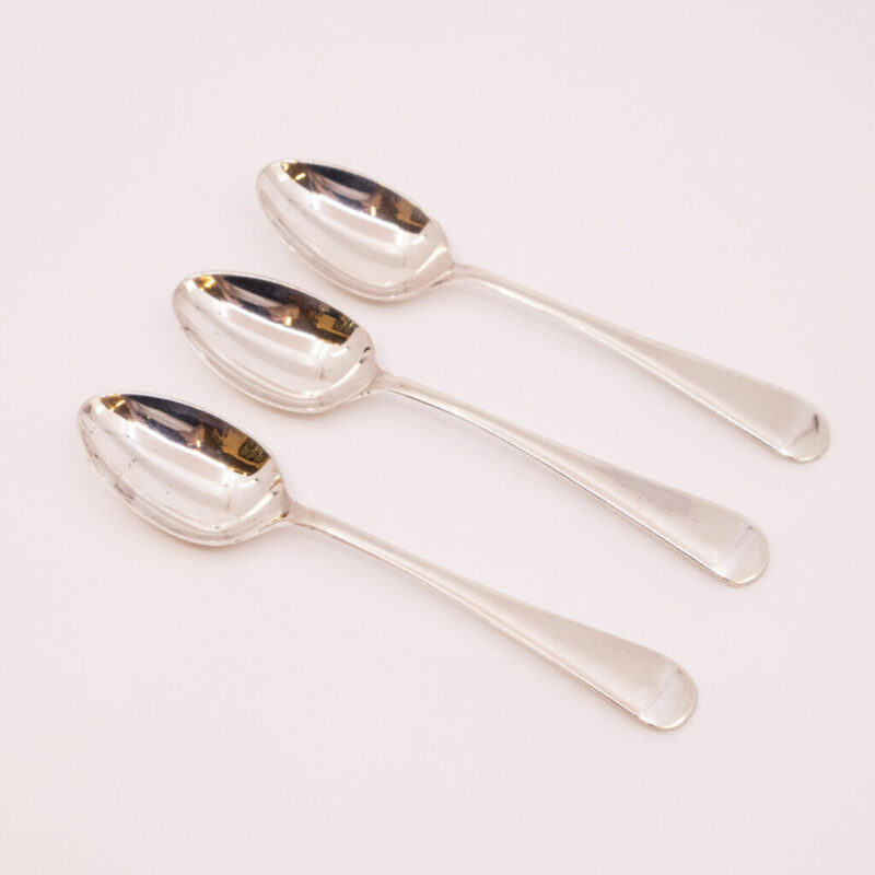 Antique Sterling Silver Spoon Set Of 3 Birmingham C/1926 42025 Monty's