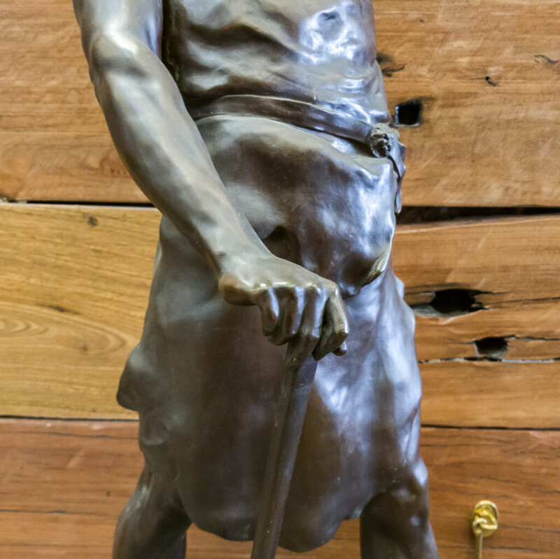 Emile Louis Picault (1833-1915) Pax Et Labor Bronze Statue Signed #59391