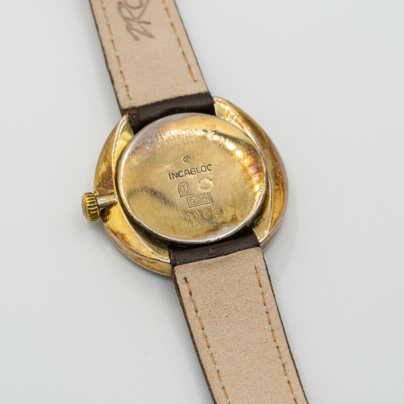 Vintage Golana Wind-Up Watch 925 Sterling Silver Case #0704