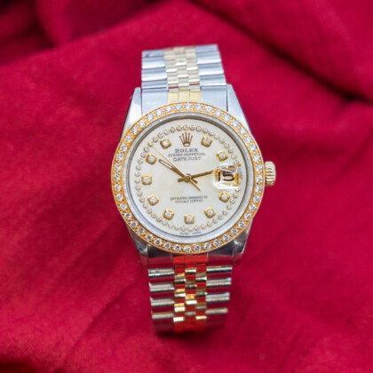 Diamond fitted Rolex Datejust 1601 from 1967