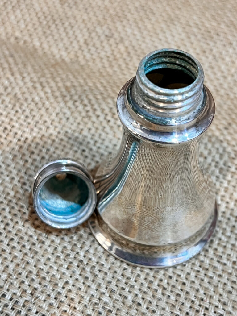 Vintage EPNS A1 Quality Salt & Pepper Shakers Set Made in Australia #60879