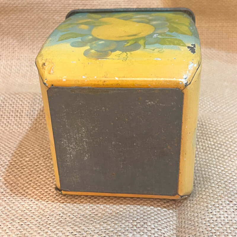 Vintage Possibly Arnotts Fruit Jar Series Biscuit Tin #60923