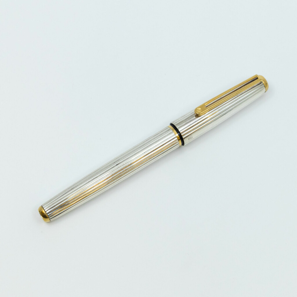 Inoxcrom Sterling Silver Fountain Pen / Damaged Nib #59613