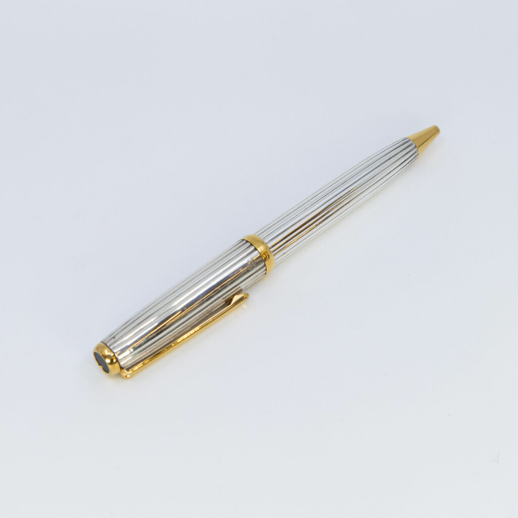 Inoxcrom Sterling Silver Ballpoint Pen Godron Pattern #59612 Inoxcrom Sterling Silver Ballpoint Pen Godron Pattern #59612 - Image 6