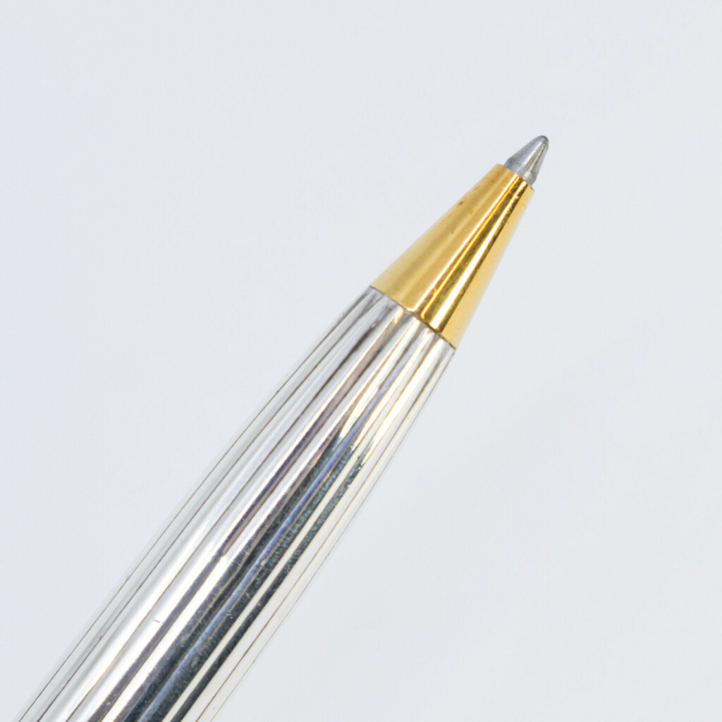 Inoxcrom Sterling Silver Ballpoint Pen Godron Pattern #59612 Inoxcrom Sterling Silver Ballpoint Pen Godron Pattern #59612 - Image 3