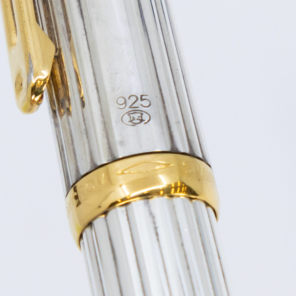Inoxcrom Sterling Silver Ballpoint Pen Godron Pattern #59612 Inoxcrom Sterling Silver Ballpoint Pen Godron Pattern #59612 - Image 2