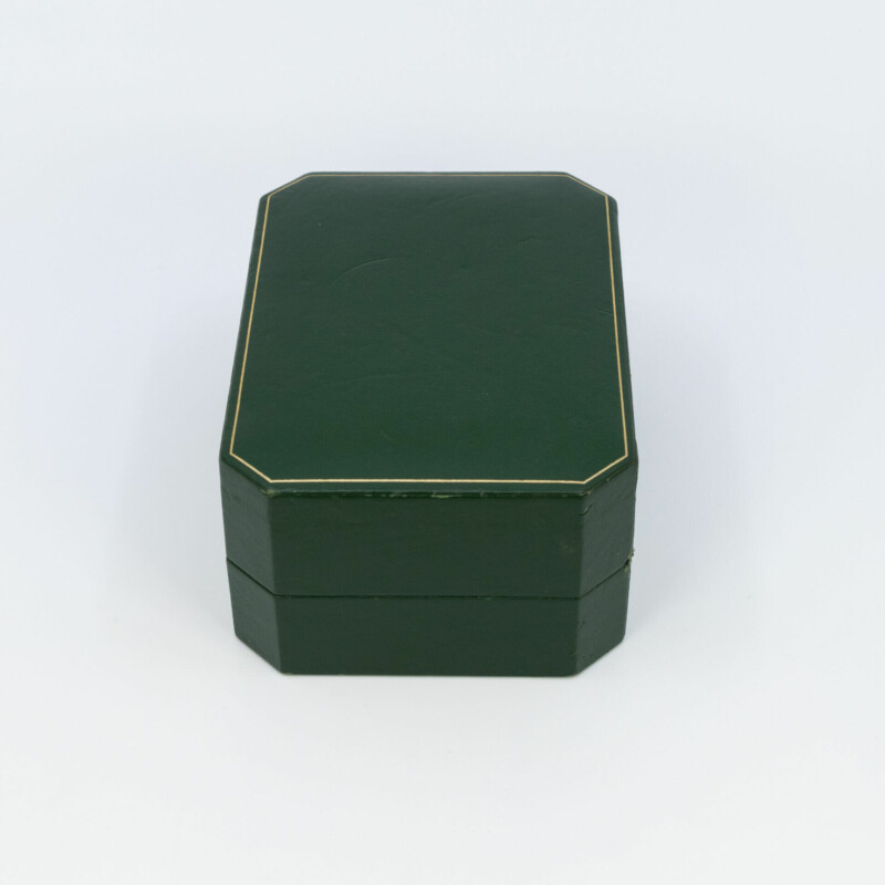 Vintage Longines Green Watch Box 12.5 x 9cm #58770-1
