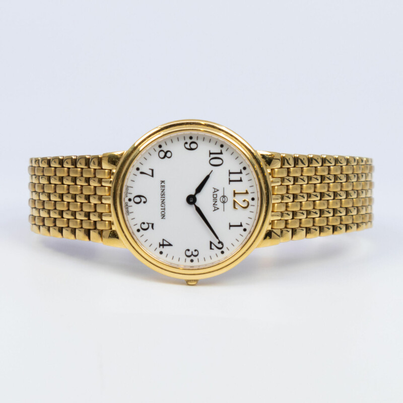 Adina Kensington Quartz Gold-Tone Dress Watch #59334