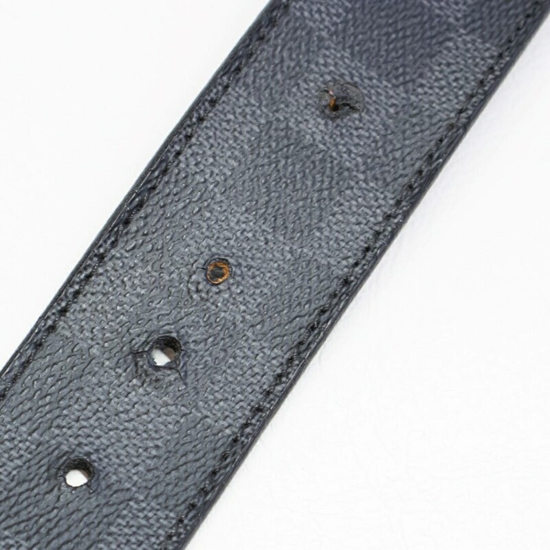 Louis Vuitton Damier Graphite Canvas Belt 95/38 M9808 #60574