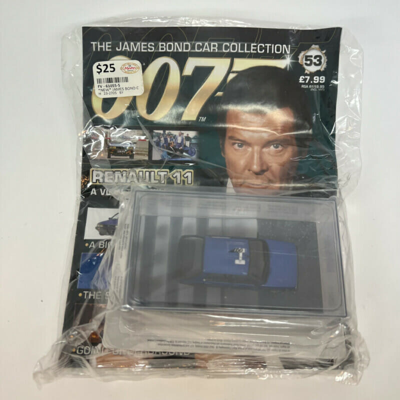 *new* James Bond Car Collection 007 Car + Magazine #53 Renault 11 #61055-5