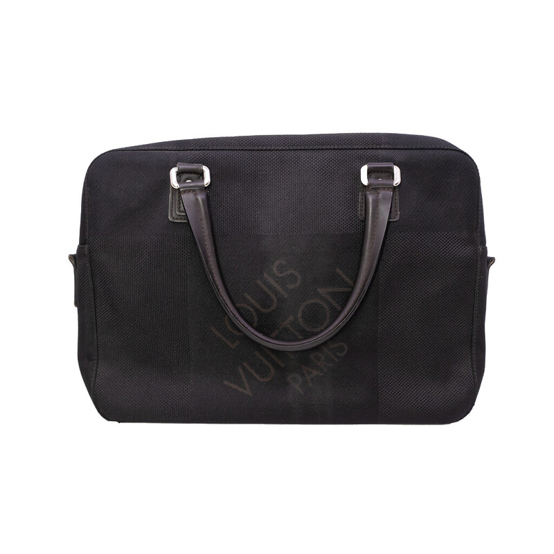 Louis Vuitton Bag Fl1006 Black Toile Damier Geant #44612