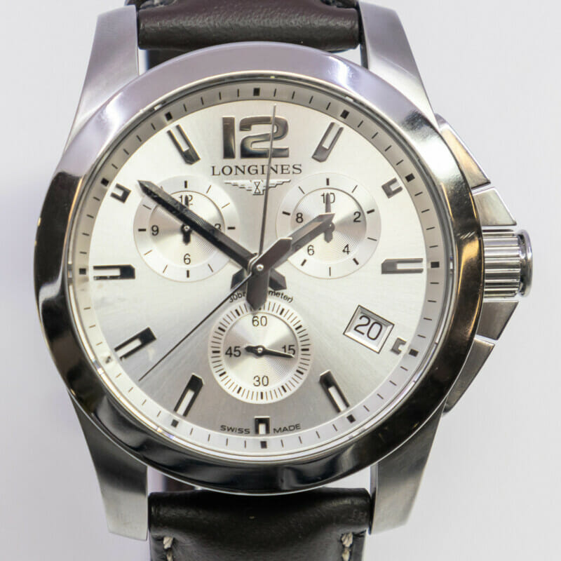 Longines Conquest Quartz Chronograph Watch L3.660.4 #60145