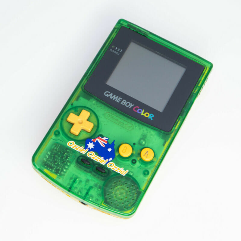 Nintendo Gameboy Color Ozzie! Sydney 2000 Limited Edition (missing Battery Cover) #61096