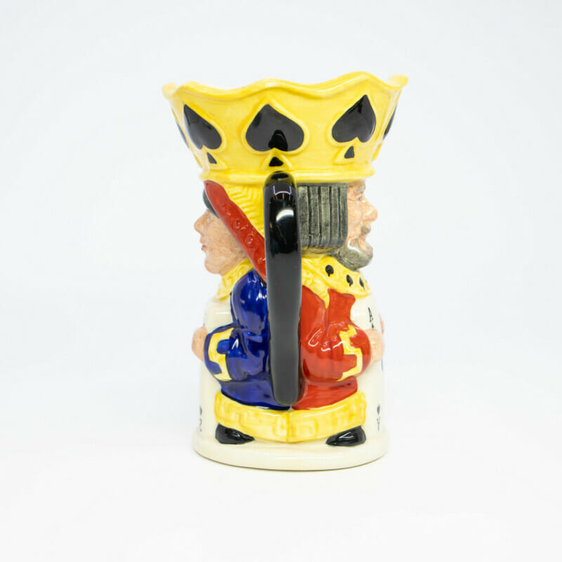 Royal Doulton King & Queen of Spades Toby Mug Jug Small NO. 323/2500 D7087 #61113