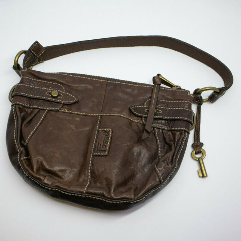Fossil Brown Shoulder Bag #61066
