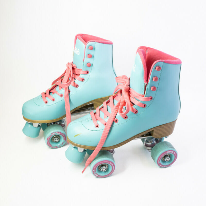 Impala Roller Skates Aqua & Pink (Size US 8 / UK 7 / EU 39) #59218