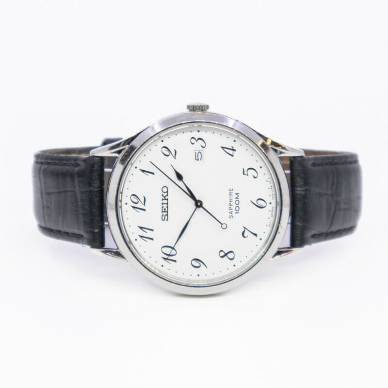 Seiko Conceptual 100M Quartz Watch White Dial Sapphire Crystal 7N42-0FW0 #61254